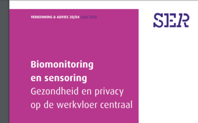 SER-advies: Biomonitoring en sensoring: gezondheid en privacy op de werkvloer centraal